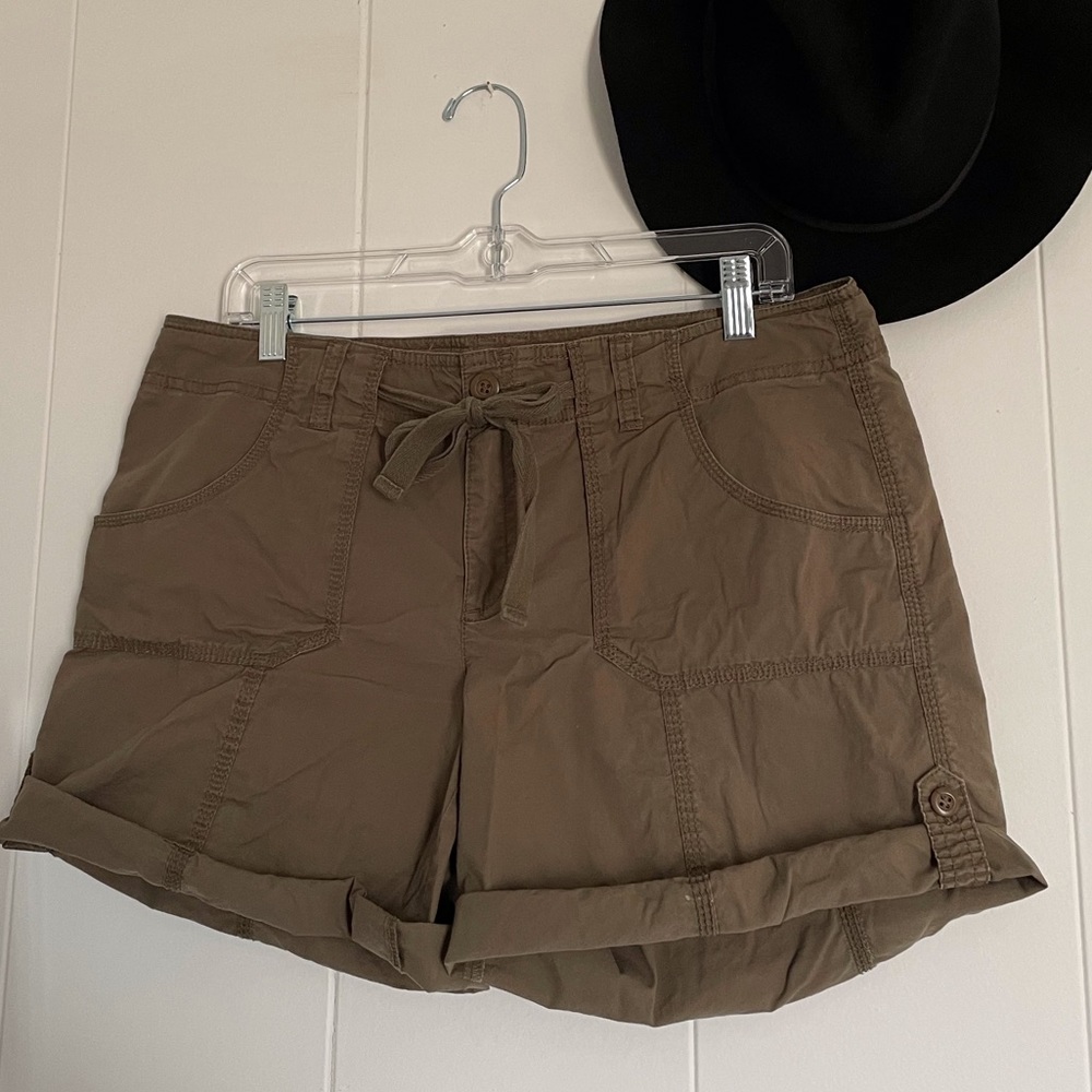 INC International Dark brown Concepts Cargo shorts